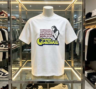 Street Fashion Culture - 2026 패션 글래머 티셔츠 아메리칸 레트로