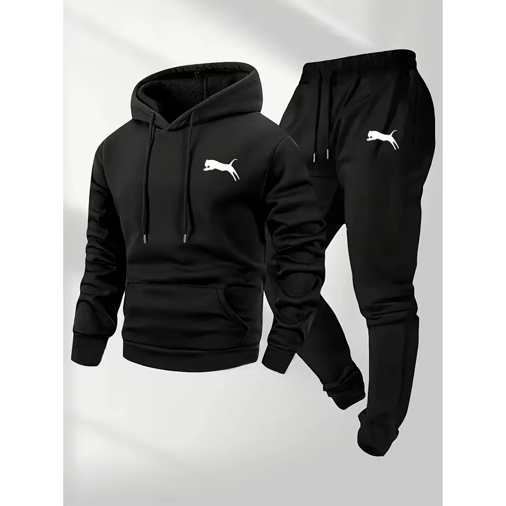 Street Fashion Outfit - 2026년 핫셀링 남성 후드 스웨트셔츠 &