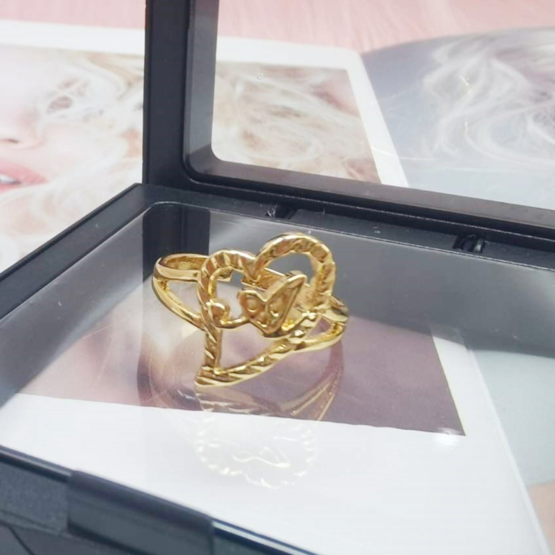Duoying 사용자 정의 초기 반지 성격 힙합 반지  - Street Fashion Rings 리뷰 및 가격