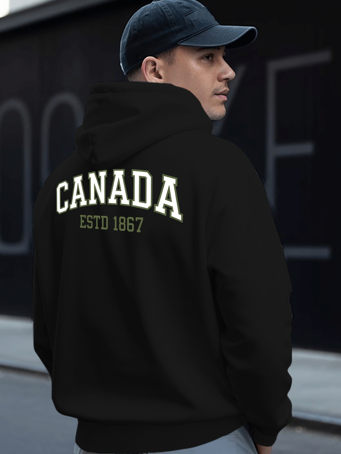 캐나다 ESTD 1867 남성용 스웨트셔츠 후드티 루즈 - Street Fashion Canada 리뷰 및 가격