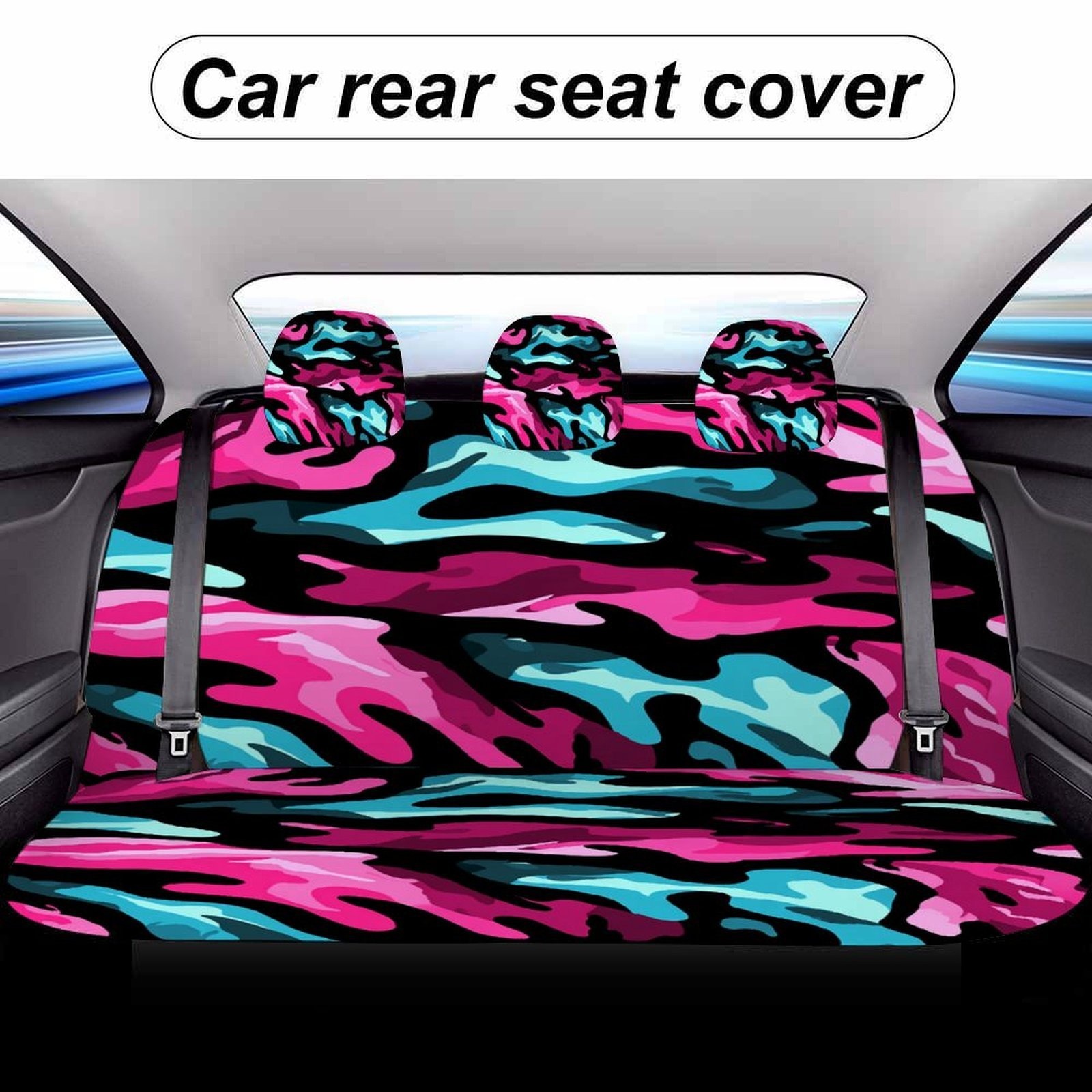 다채로운 카모 패턴 디자인의 자동차 시트 커버 세트(대 - Camo Pattern Set 리뷰 및 가격