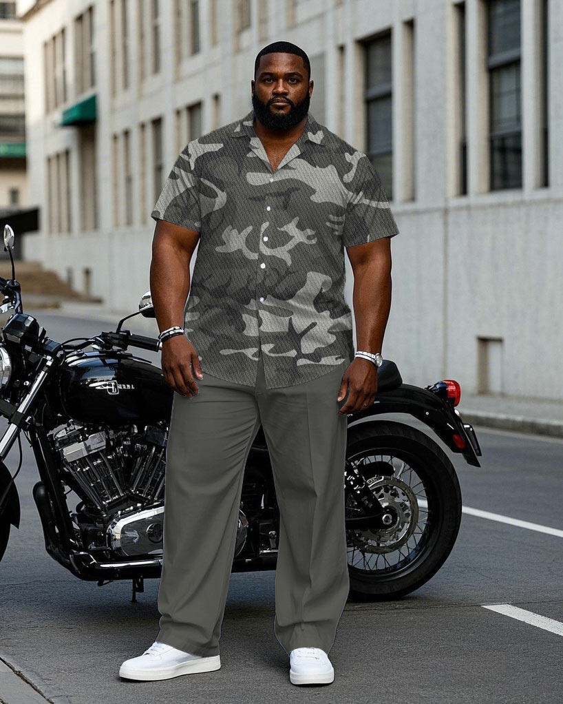 S-9XL 플러스 사이즈 남성용 기하학적 카모 & 체커 - Camo Pattern Set 리뷰 및 가격