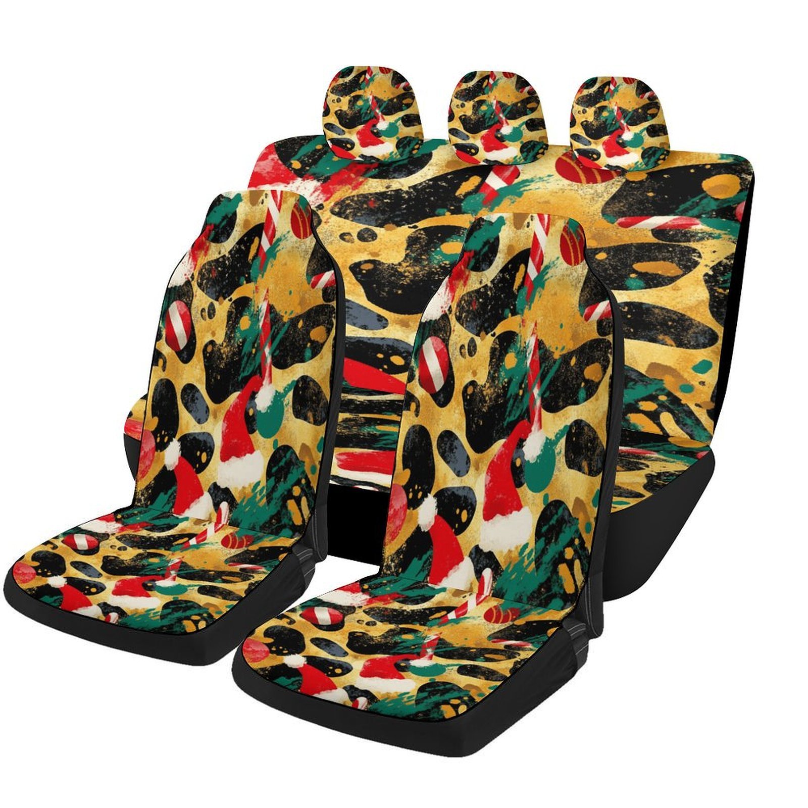대부분의 자동차에 적합한 크리스마스 카모 패턴 테마의  - Camo Pattern Set 리뷰 및 가격