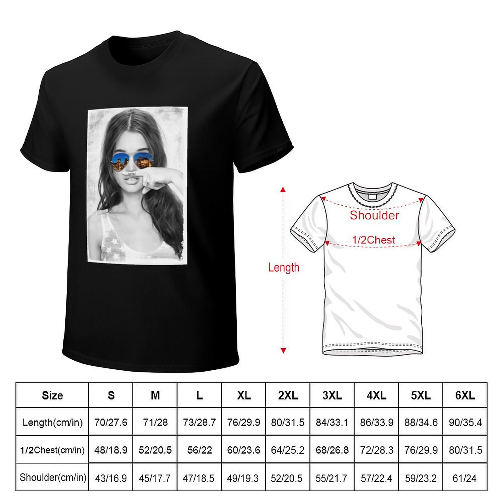 오리지널 콧수염 소녀 그래픽 남성용 S Bowery S - Street Fashion Co 리뷰 및 가격