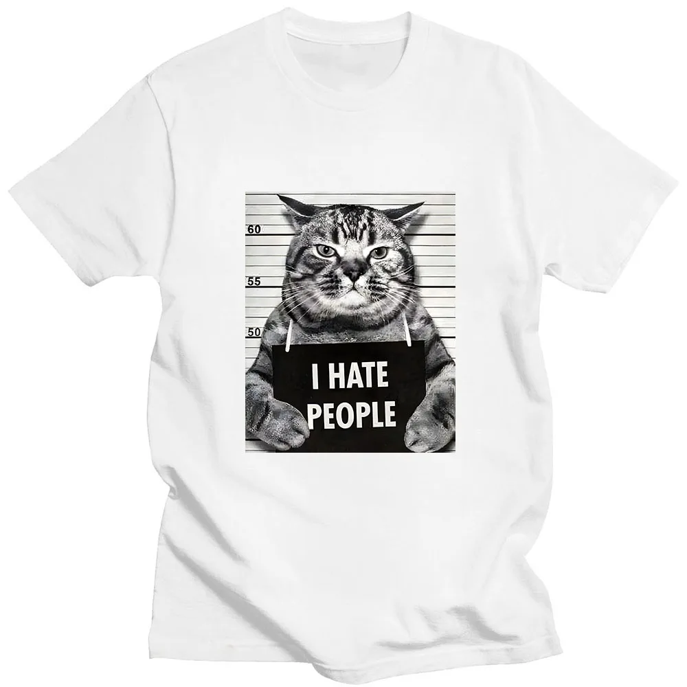아시아 사이즈I Meow 프린트 티셔츠 재미있는 고양이 - Street Fashion Asian 리뷰 및 가격
