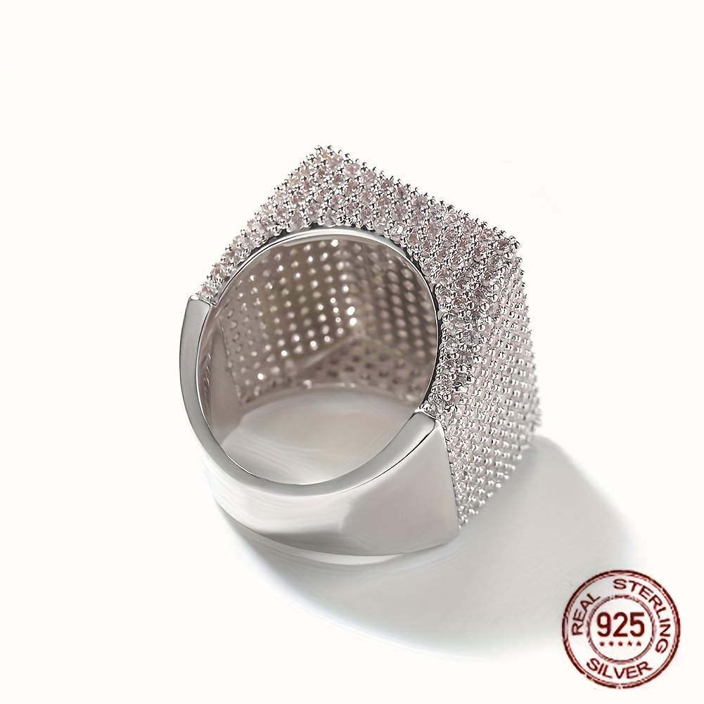 2025 신상 명품 925 스털링 실버 남성용 반지 과 - Street Fashion Rings 리뷰 및 가격