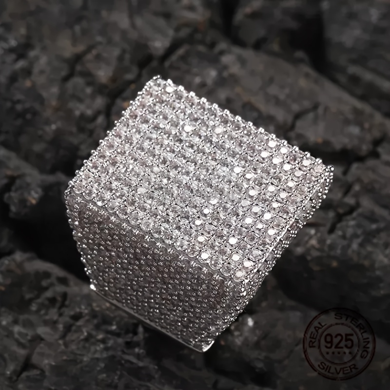 2025 신상 명품 925 스털링 실버 남성용 반지 과 - Street Fashion Rings 리뷰 및 가격