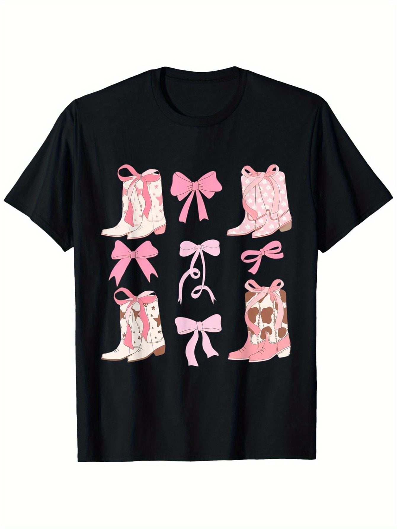 코케트 핑크 보우 카우 부츠 모자 웨스턴 컨트리 카우  - Street Fashion Co 리뷰 및 가격