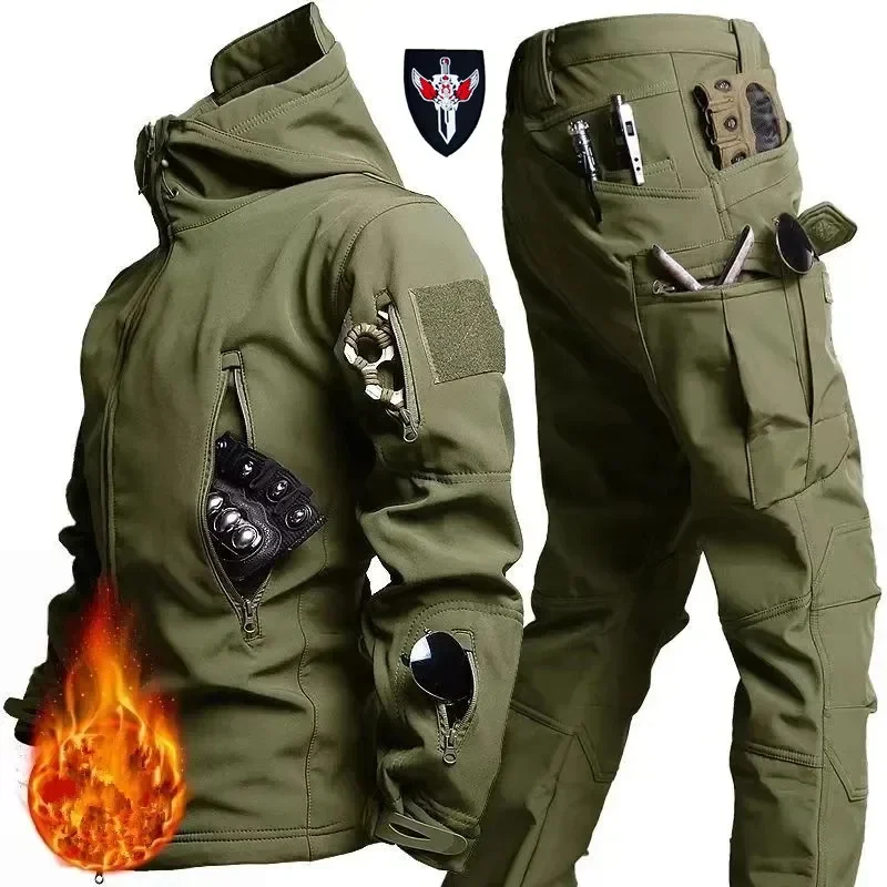 5XL 6XL 야외 피부 따뜻함 세트 카모 플러시 두꺼 - Camo Pattern Set 리뷰 및 가격