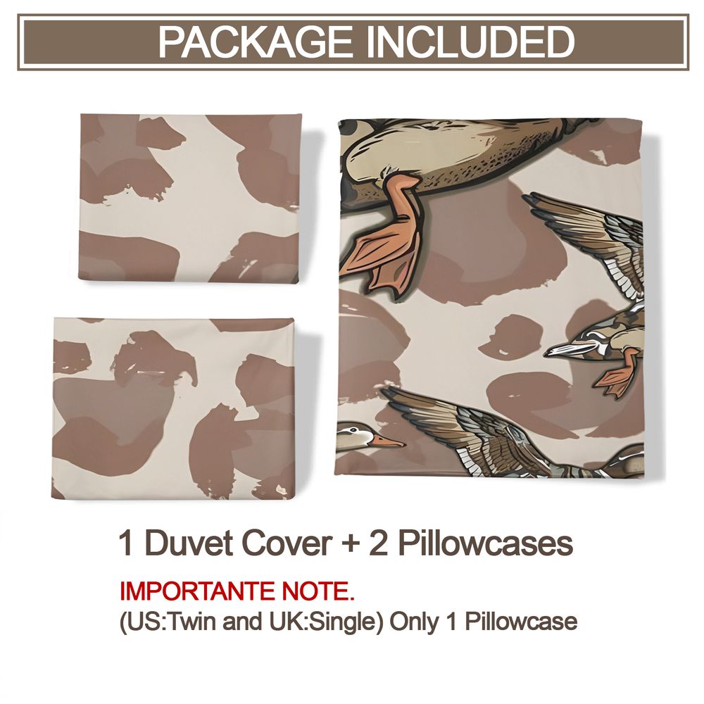 플라잉 덕 이불 커버 세트 카모 패턴 디지털 프린트 침 - Camo Pattern Set 리뷰 및 가격