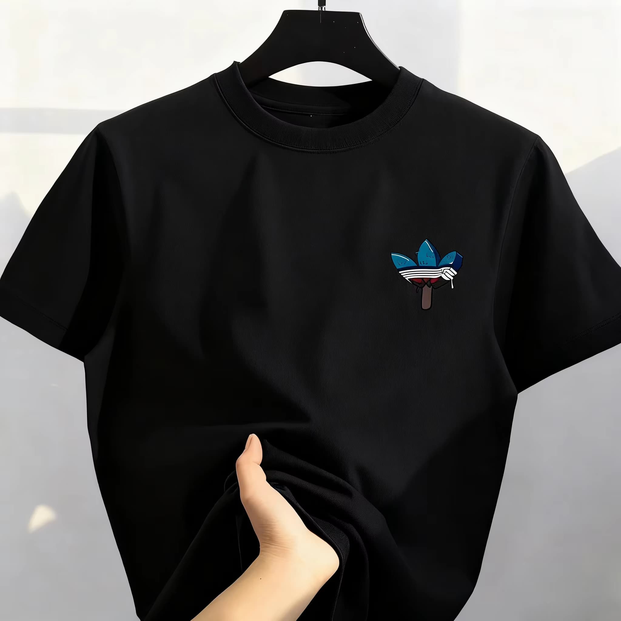 2026년 베스트셀러 한국 스트릿 순면 만화 프린트 라 - Street Fashion Co 리뷰 및 가격